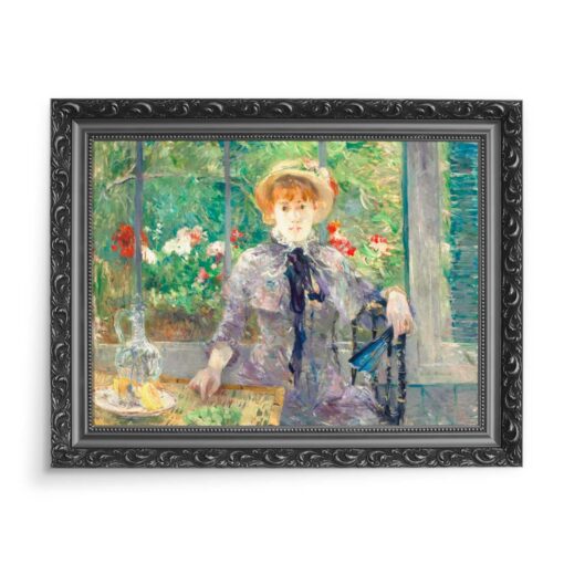 Berthe Morisot Po lunchu 70x50 wydruk na płótnie CANVAS