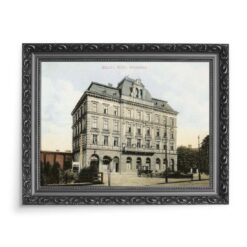 Bielsko-Biała Hotel Prezydent 70x50 wydruk na płótnie CANVAS