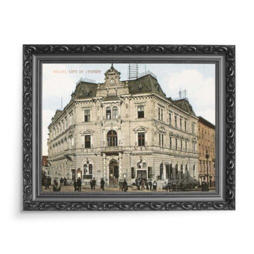 Bielsko-Biała Kamienica Patria 70x50 wydruk na płótnie CANVAS