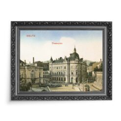 Bielsko-Biała Plac Teatralny 2 70x50 wydruk na płótnie CANVAS