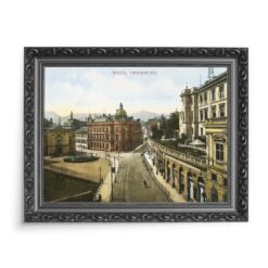 Bielsko-Biała Plac Teatralny 70x50 wydruk na płótnie CANVAS