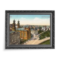 Bielsko-Biała Synagoga 70x50 wydruk na płótnie CANVAS