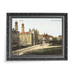 Bielsko-Biała Synagoga w Bielsku 70x50 wydruk na płótnie CANVAS