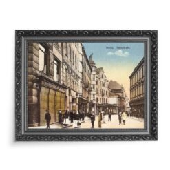 Bielsko-Biała Ulica Norberta Barlickiego 2 70x50 wydruk na płótnie CANVAS