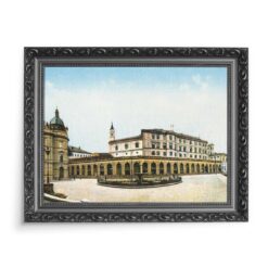 Bielsko-Biała Ulica Zamkowa 2 70x50 wydruk na płótnie CANVAS