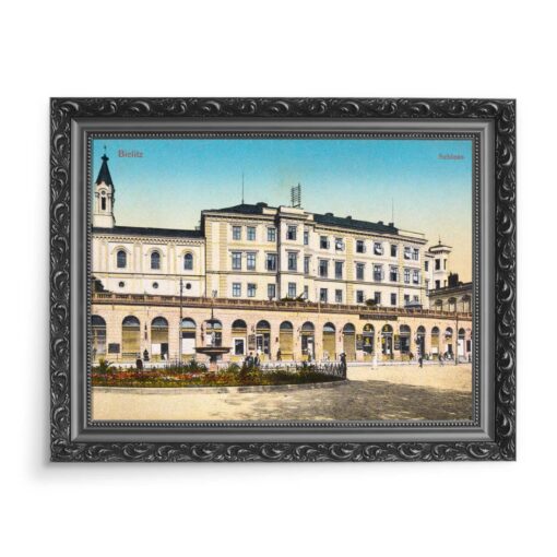 Bielsko-Biała Zamek 70x50 wydruk na płótnie CANVAS