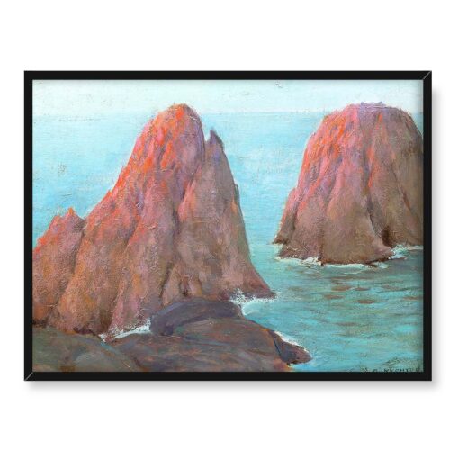 Bronisława Rychter-Janowska Capri 1 40x30 w RAMIE