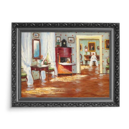 Bronisława Rychter-Janowska Kapliczki w Sniegu 70x50 wydruk na płótnie CANVAS