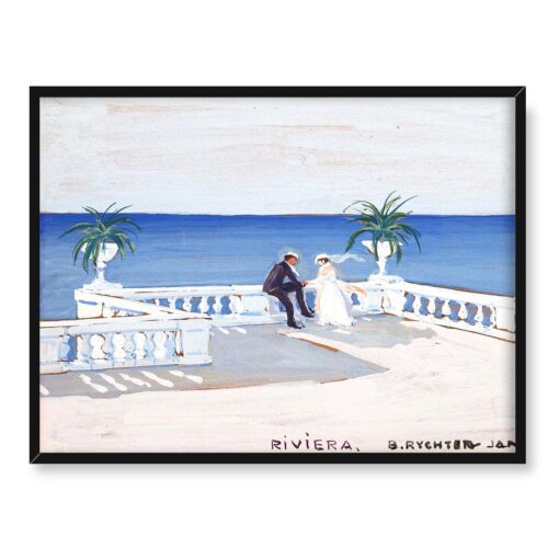 Bronisława Rychter-Janowska Riviera 40x30