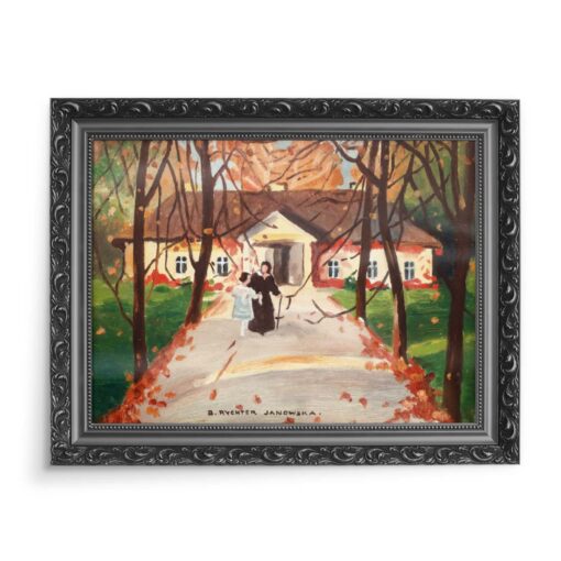 Bronisława Rychter-Janowska Riviera 70x50 wydruk na płótnie CANVAS
