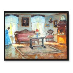 Bronisława Rychter-Janowska W salonie 2 40x30