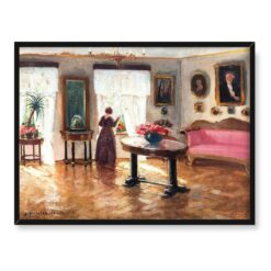 Bronisława Rychter-Janowska W salonie 40x30
