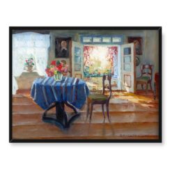 Bronisława Rychter-Janowska W saloniku 40x30