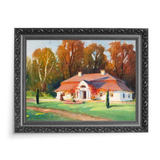 Bronisława Rychter-Janowska Wieczorna zaduma 70x50 wydruk na płótnie CANVAS