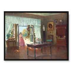 Bronisława Rychter-Janowska Wnętrze dworku 2 40x30