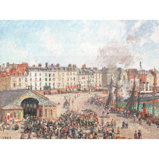 Camille Pissarro Fishmarket — produkt cyfrowy do pobrania