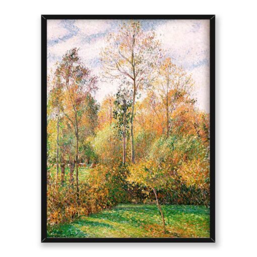 Camille Pissarro Jesień Topole Eragny 30x40
