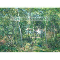 Camille Pissarro Krawędź lasu w pobliżu L'Hermitage Pontoise — produkt cyfrowy do pobrania
