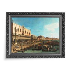 Canaletto Molo Wenecja 70x50 wydruk na płótnie CANVAS