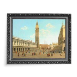Canaletto Piazzetta Wenecja 70x50 wydruk na płótnie CANVAS