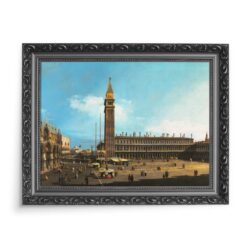 Canaletto Plac Sw Marka 70x50 wydruk na płótnie CANVAS