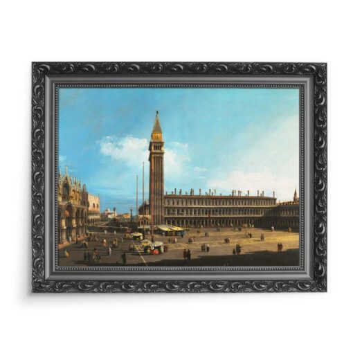 Canaletto Plac Sw Marka 70x50 wydruk na płótnie CANVAS