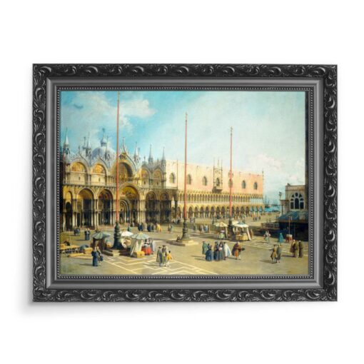 Canaletto Plac Swiętego Marka 70x50 wydruk na płótnie CANVAS