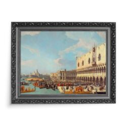 Canaletto Powitanie ambasadora w pałcu dożów 70x50 wydruk na płótnie CANVAS