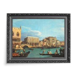 Canaletto Riva degli Schiavoni Wenecja 70x50 wydruk na płótnie CANVAS