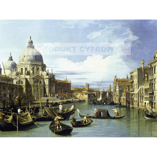 Canaletto Wejście do Canal Grande Wenecja — produkt cyfrowy do pobrania