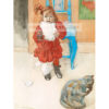 Carl Larsson Brita i kot — produkt cyfrowy do pobrania