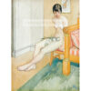 Carl Larsson Japońska naga modelka — produkt cyfrowy do pobrania