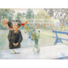 Carl Larsson Kersti w kolorze czarnym — produkt cyfrowy do pobrania