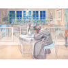 Carl Larsson Noc przed podróżą do Anglii — produkt cyfrowy do pobrania