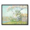Childe Hassam Kwitnące jabłonie impresjonizm 40×30 w RAMIE
