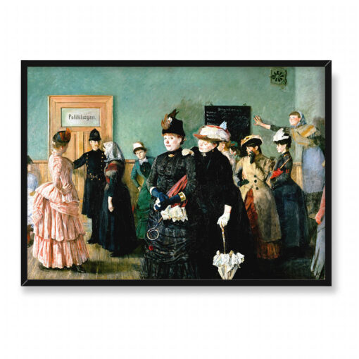 Christian Krohg Albertine do chirurga policyjnego 70x50