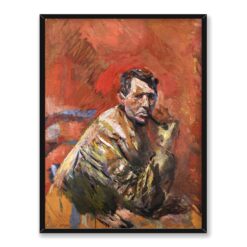 Christian Krohg Portret Paul Gauguin 30x40