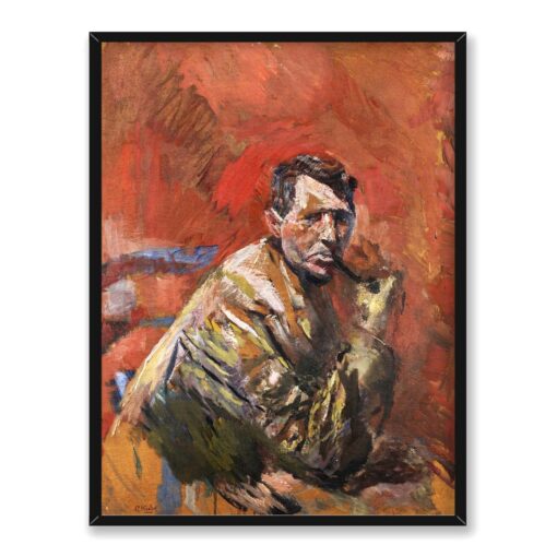 Christian Krohg Portret Paul Gauguin 30x40 w RAMIE
