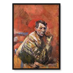 Christian Krohg Portret Paula Gauguina 50x70