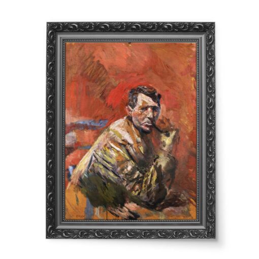 Christian Krohg Portret Paula Gauguinz 50x70 wydruk na płótnie CANVAS