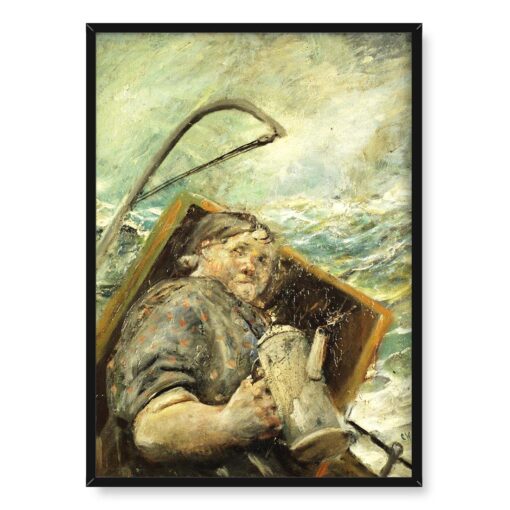 Christian Krohg Trissa w pracy 50x70