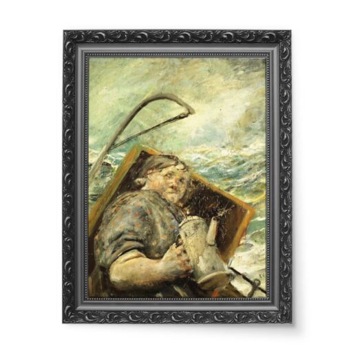 Christian Krohg Trissa w pracy 50x70 wydruk na płótnie CANVAS