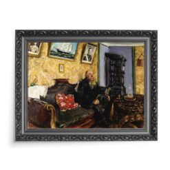 Christian Krohg Wizyta kondolencyjna 70×50 wydruk na płótnie CANVAS