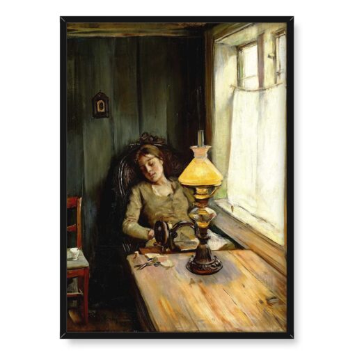 Christian Krohg Zmęczona 50x70