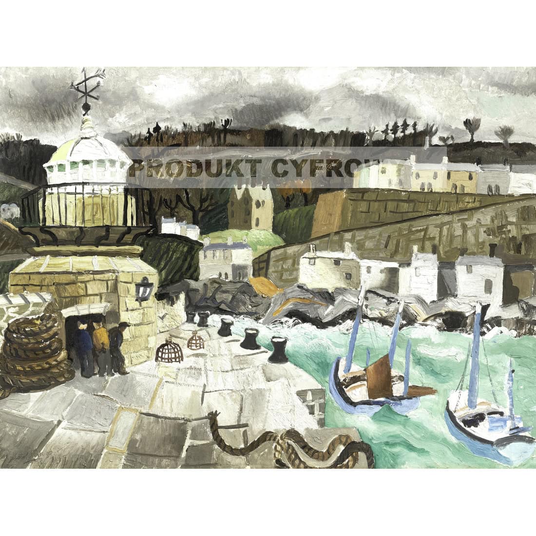 Christopher Wood St Ives Kornwalia Anglia — produkt cyfrowy do pobrania