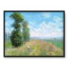 Claude Monet Łąka z topolami 40×30 w RAMIE