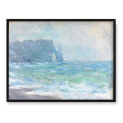 Claude Monet Deszczowa pogoda Etretat 40x30