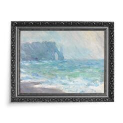 Claude Monet Deszczowa pogoda Etretat 70×50 wydruk na płótnie CANVAS