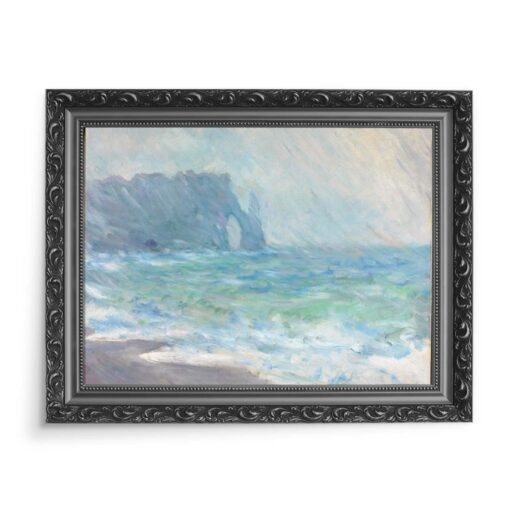 Claude Monet Deszczowa pogoda Etretat 70x50 wydruk na płótnie CANVAS