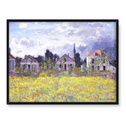 Claude Monet Domy w Argenteuil 40x30